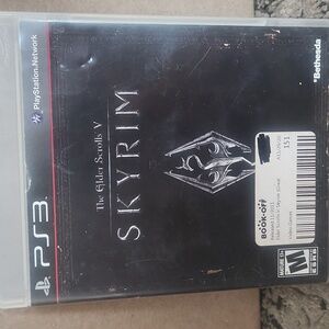 Sony PS3 Elder Scrolls V Skyrim Video Game Rated Mature 17+